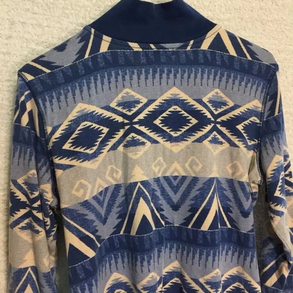 Chaps Women's Aztec Print size L - Picture 4 of 5